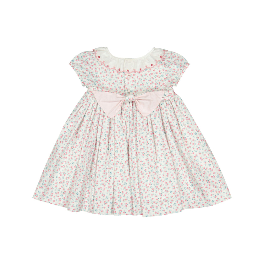 Isadora Pink Floral Empire Dress