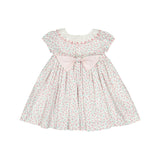 Isadora Pink Floral Empire Dress