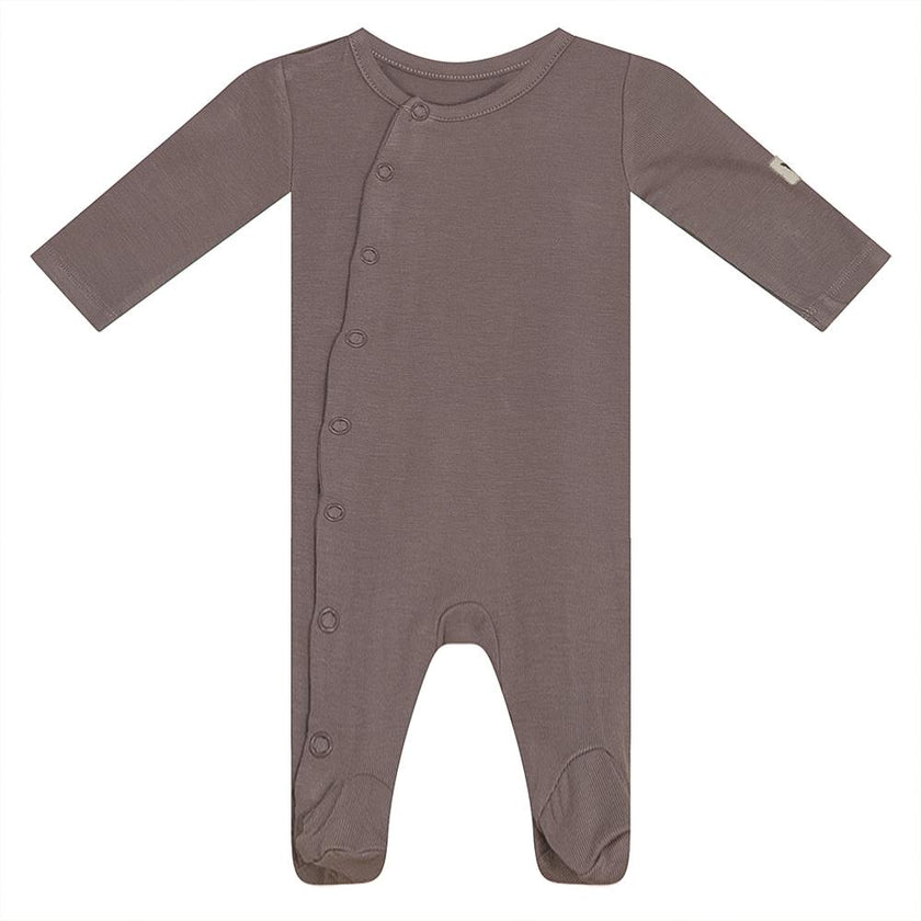 Snap Front Long Sleeve Romper