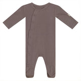 Snap Down Onesie Dark Almond