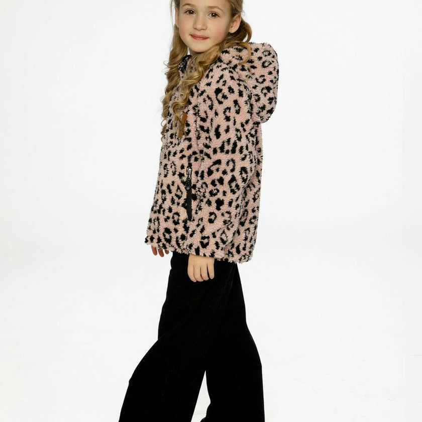 Reversible Mid-Season Jacket Pink And Black
