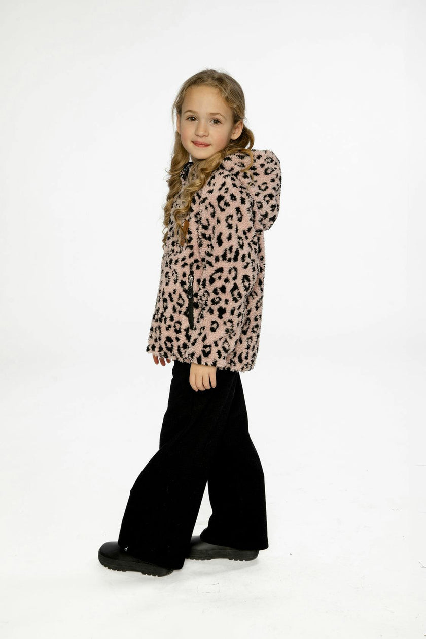 Reversible Mid-Season Jacket Pink And Black
