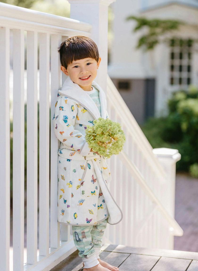 Organic Children’s Bathrobe – Madame Butterfly