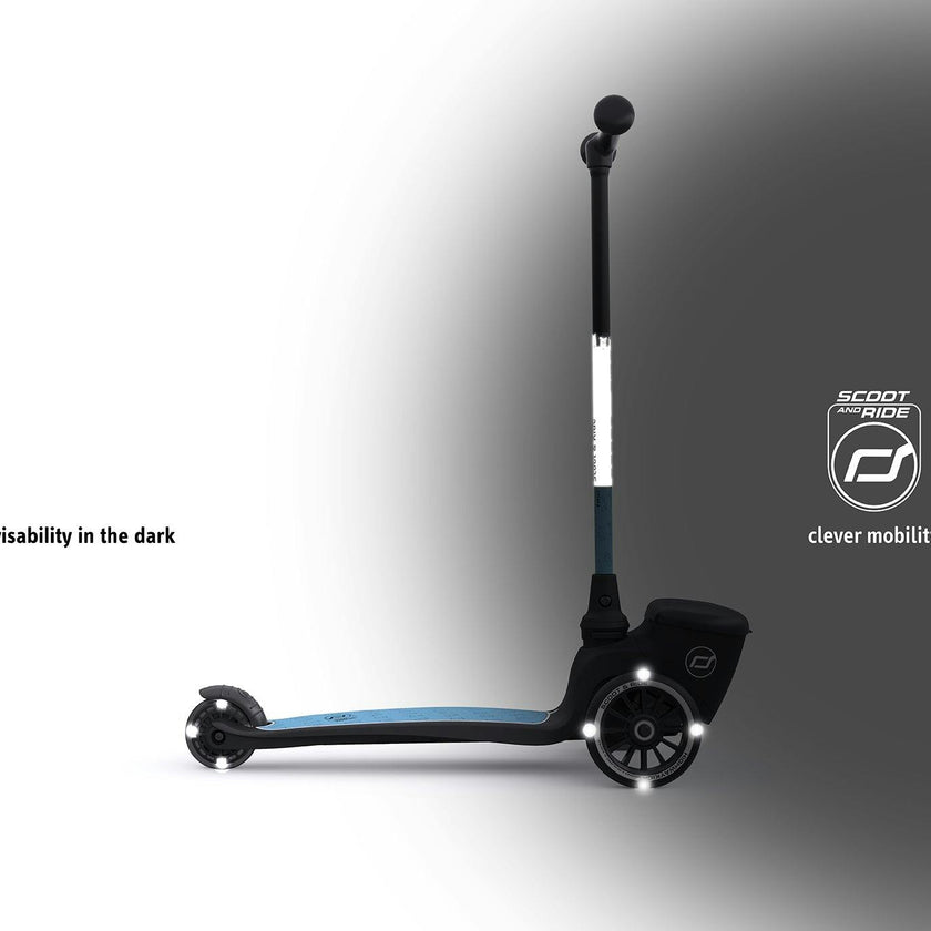 Highwaykick 2 Lifestyle Scooter Reflective Steel