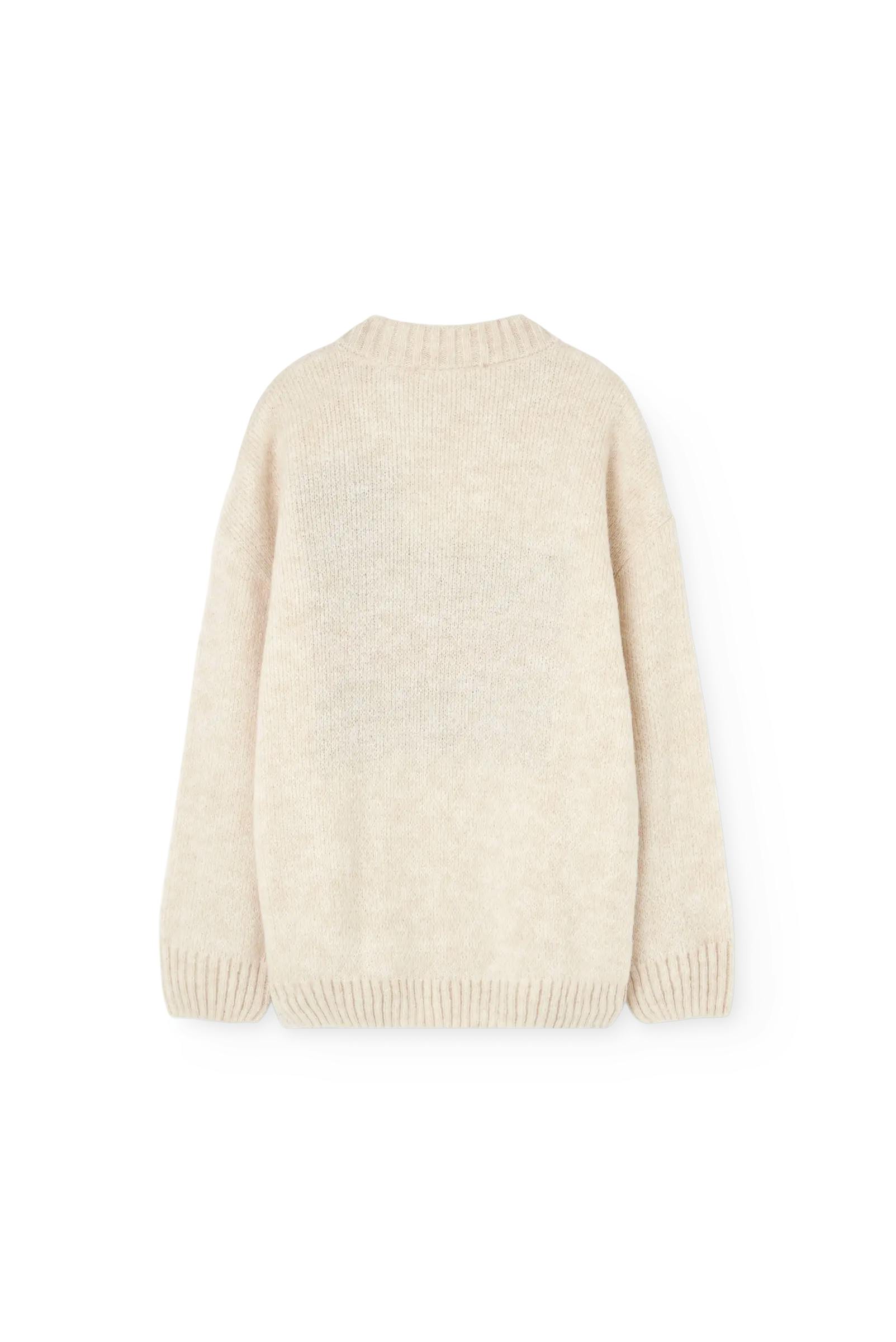 Raw White Bowfish Sweater
