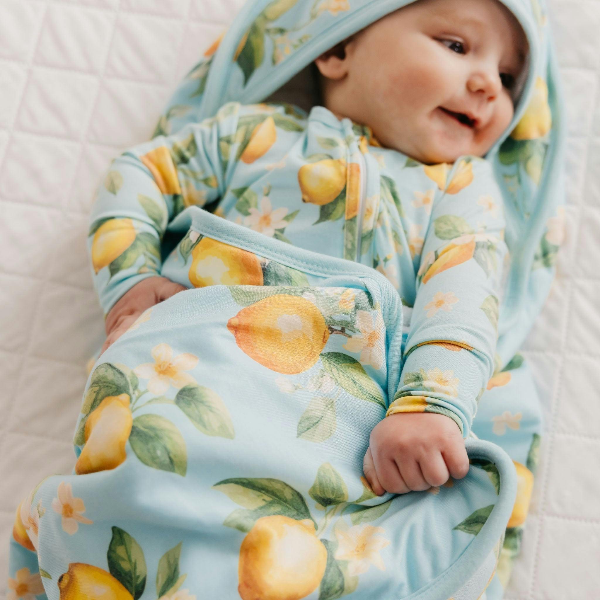 Premium Baby Knit Hooded Towel - Melody