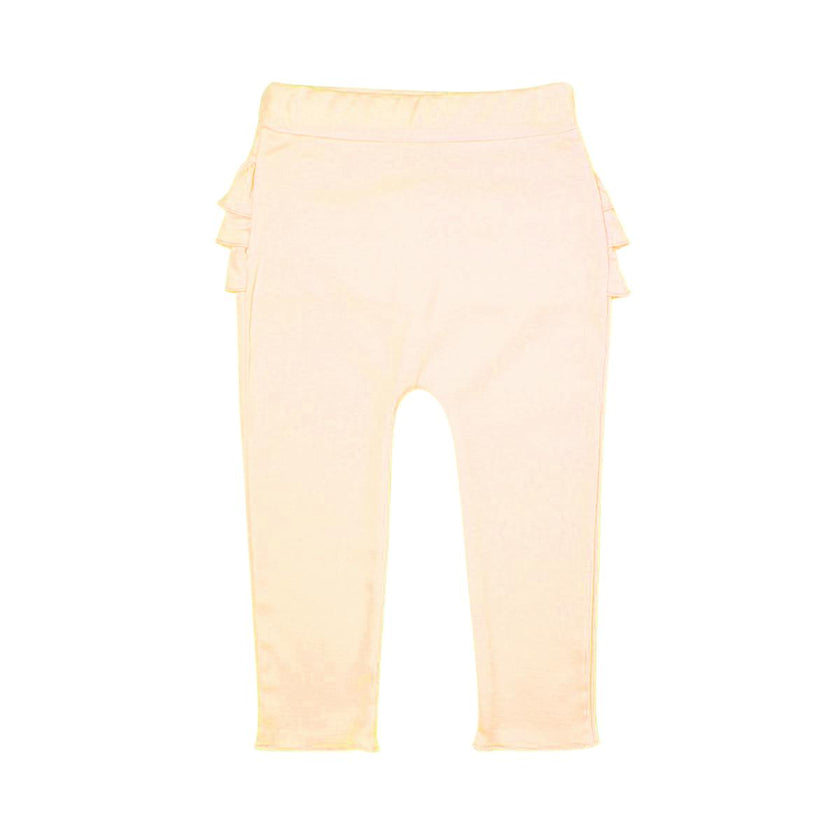 Ruffle Pants in Pima Cotton