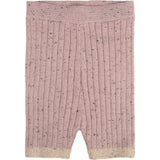 Ribbed Knit Retro Biker Shorts