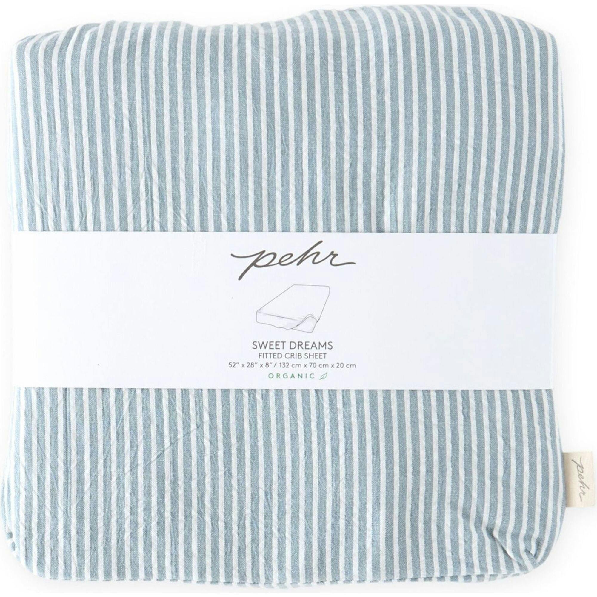 Seersucker Crib Sheet