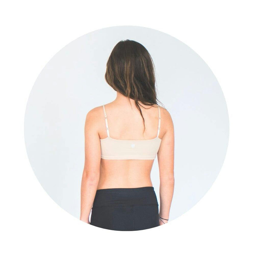 Bleum Neutral Bamboo Girls Seamless Bra Honey-Sky