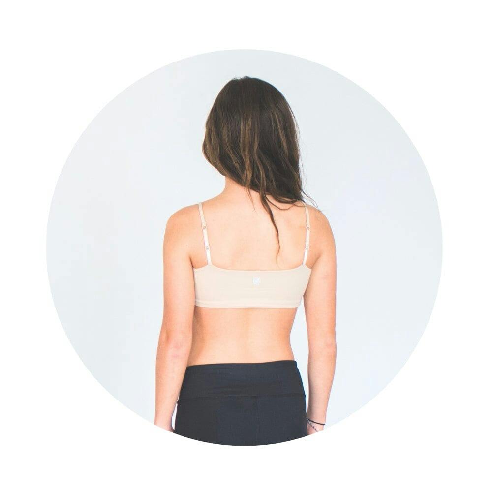 Bleum Neutral Bamboo Girls Seamless Bra Honey-Sky