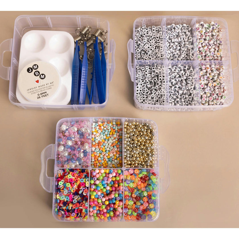 DIY Jewelry Letter Bead Party Kit, Over 5700 Pieces