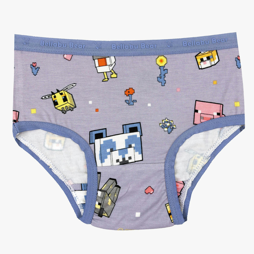 Minecraft Bamboo Girls' Underwear 7-Pack