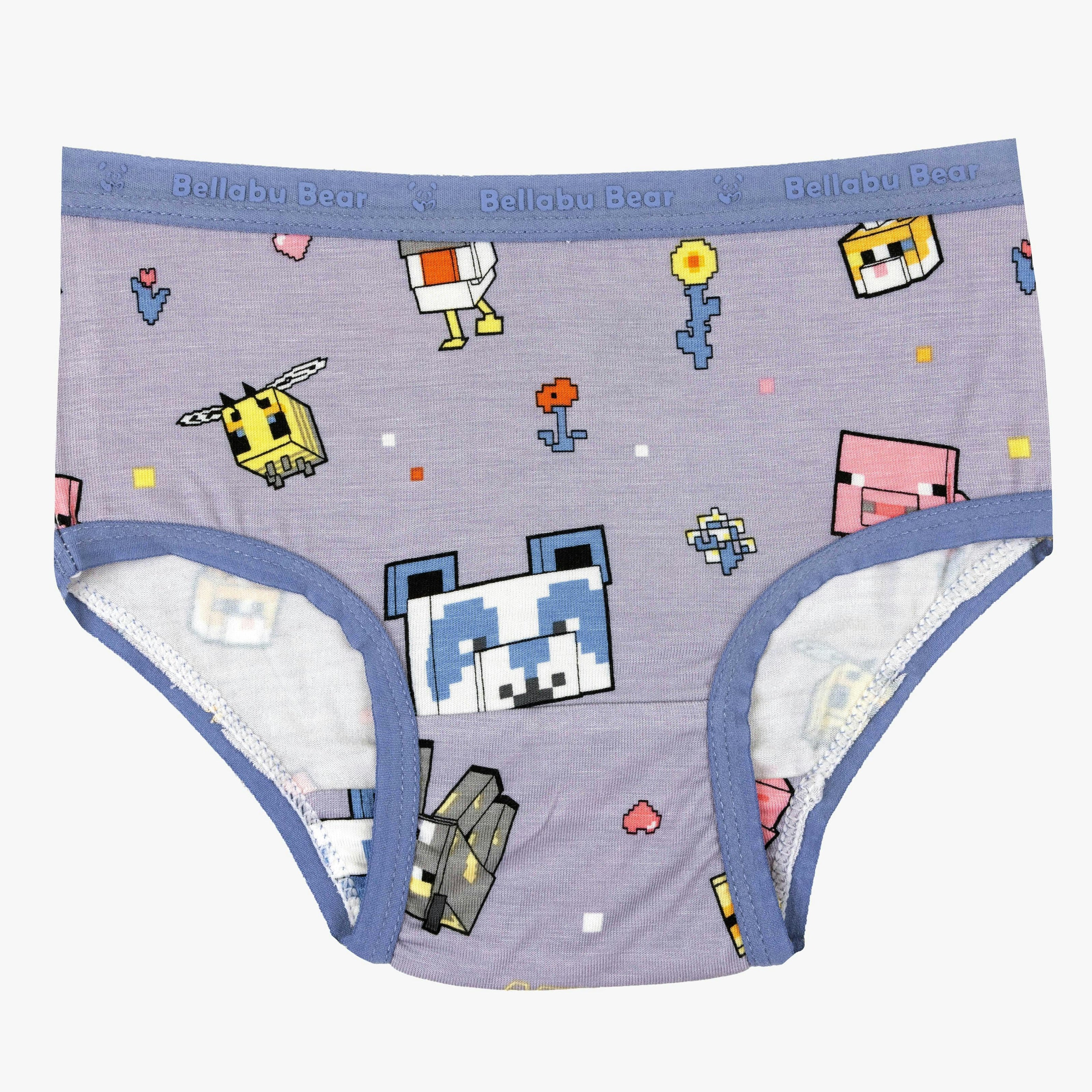 Minecraft Bamboo Girls' Underwear 7-Pack