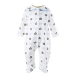 Prince Crown Print Footie