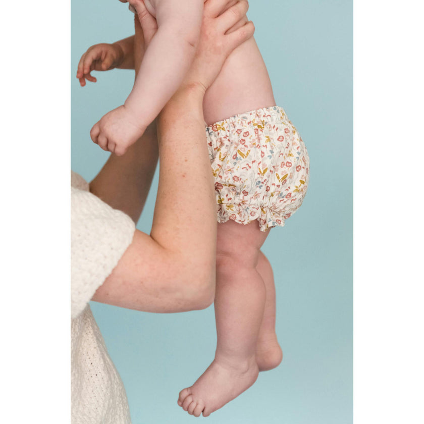 Ruffle Bloomer, White