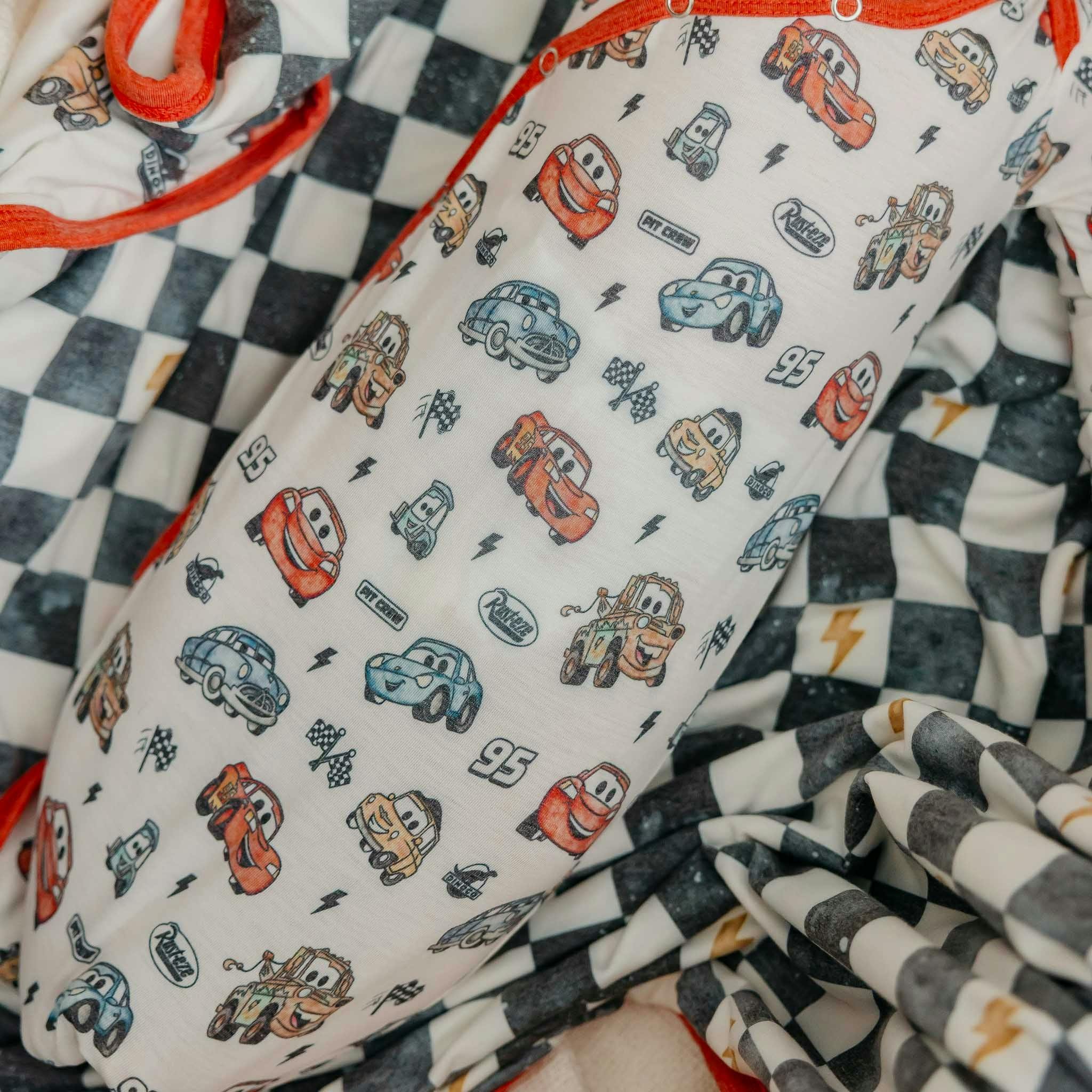 Newborn Knotted Gown - Disney Pixar Cars