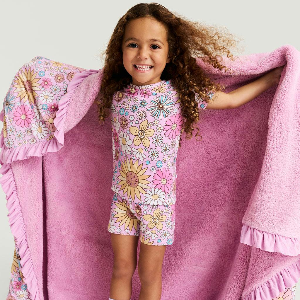 Presley Pink Classic Pajama Short Set