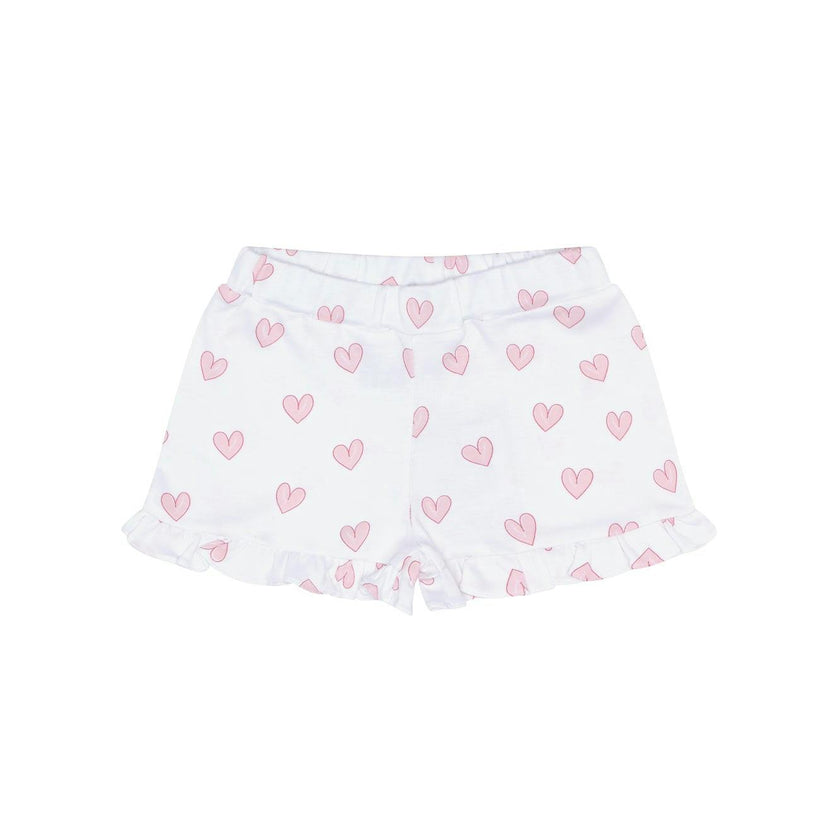 Pink Heart Short Set
