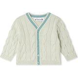 BONPOINT Giorginol Baby Cardigan - Bleu Gris