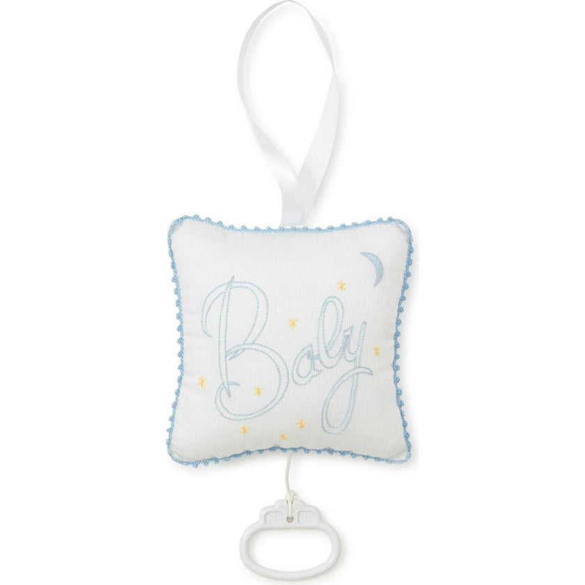 Boys Christening Musical Pillow