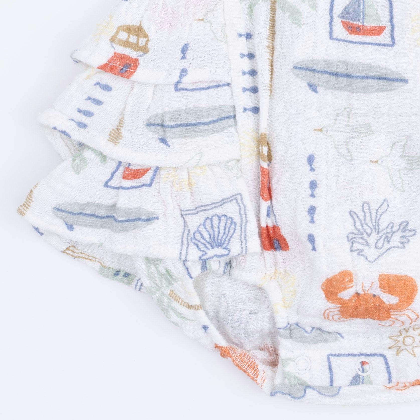 Club Mediterranean - Ruffle Sunsuit