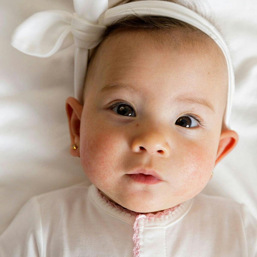 Pima Baby Pajama Baby Rose