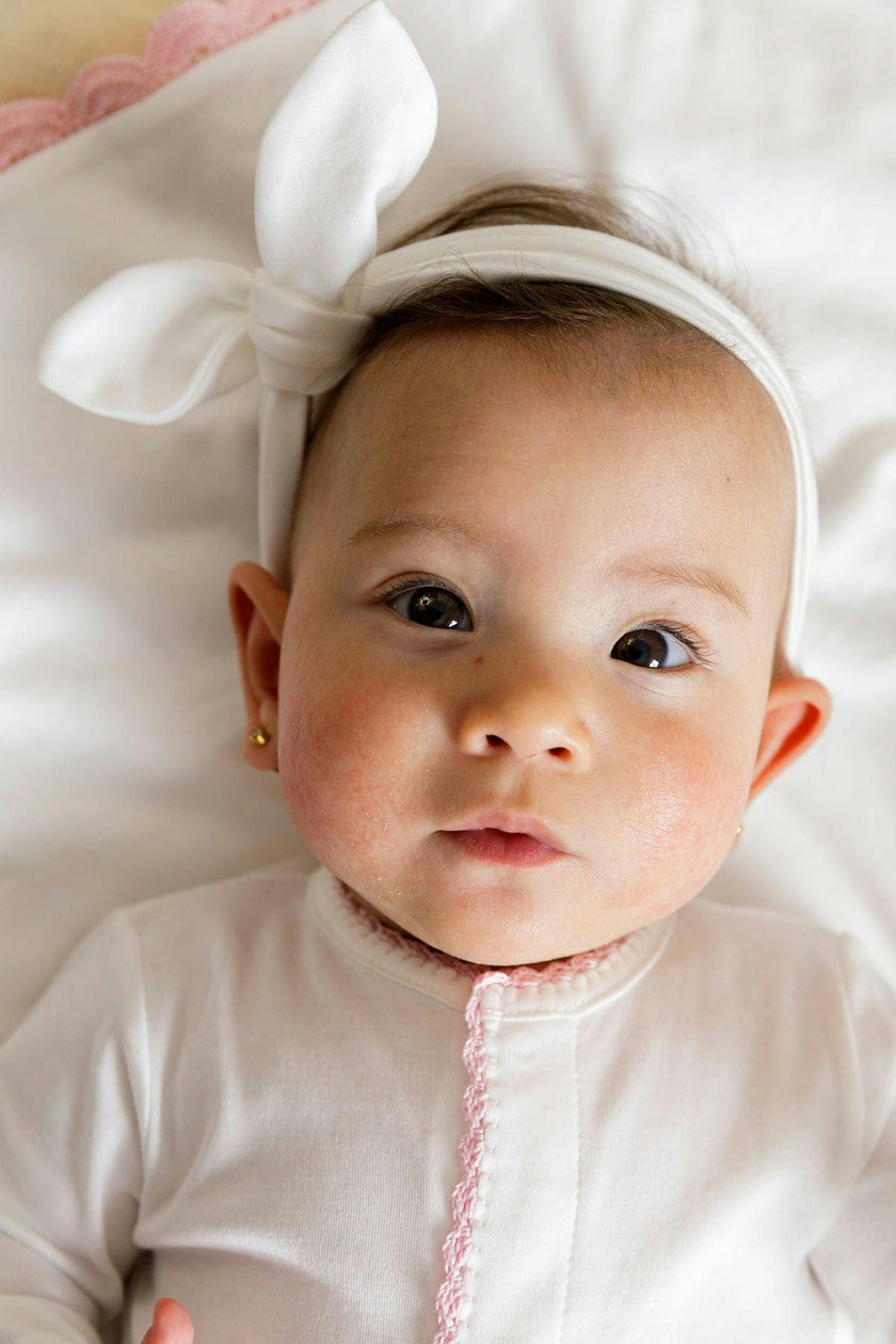 Pima Baby Pajama Baby Rose