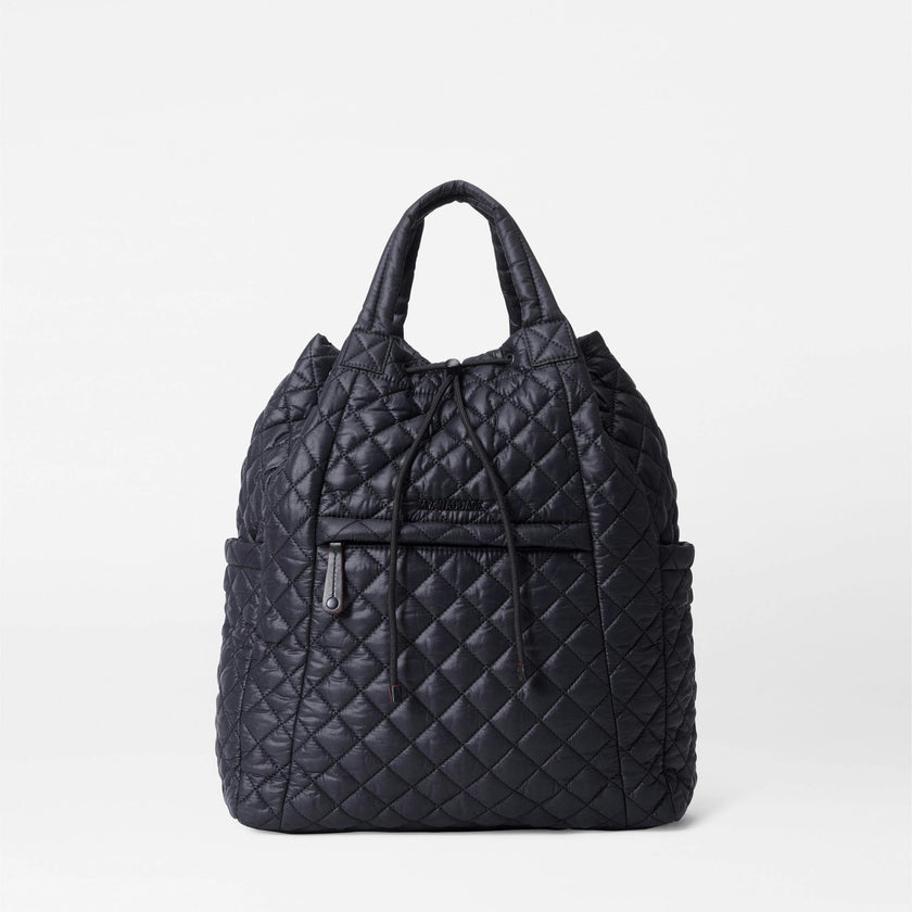 Black Metro Convertible Backpack