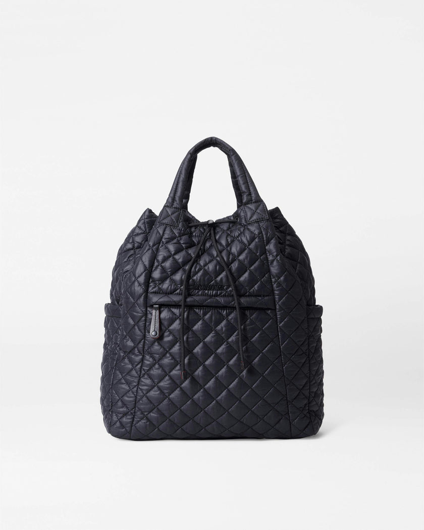 Black Metro Convertible Backpack