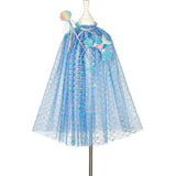 Marlya Mermaid Cape + Tiara + Wand Set