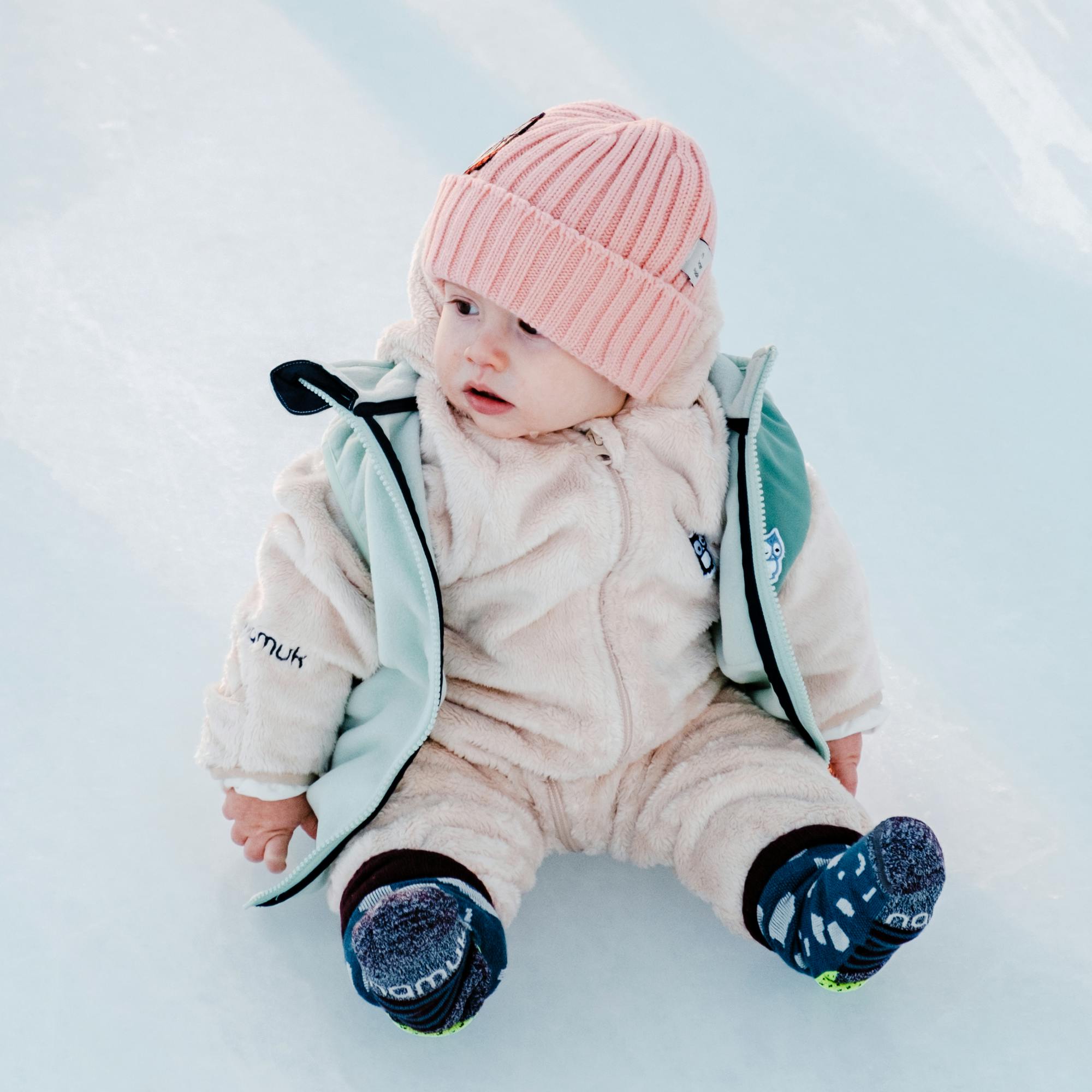 Mou High Loft Fleece Baby Overall