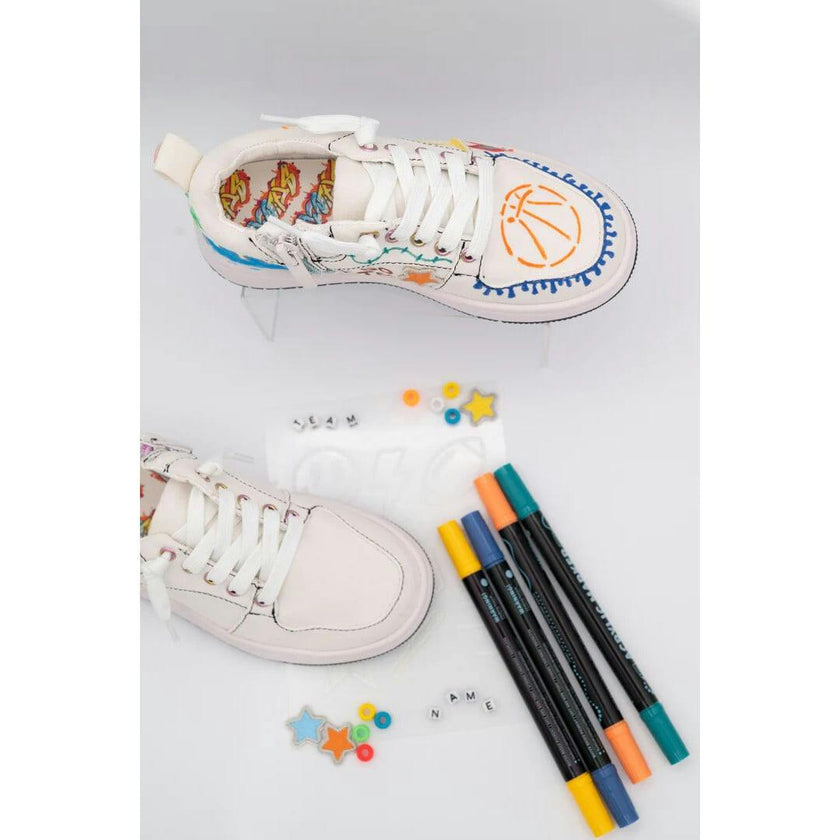 Custom Kicks Box, White
