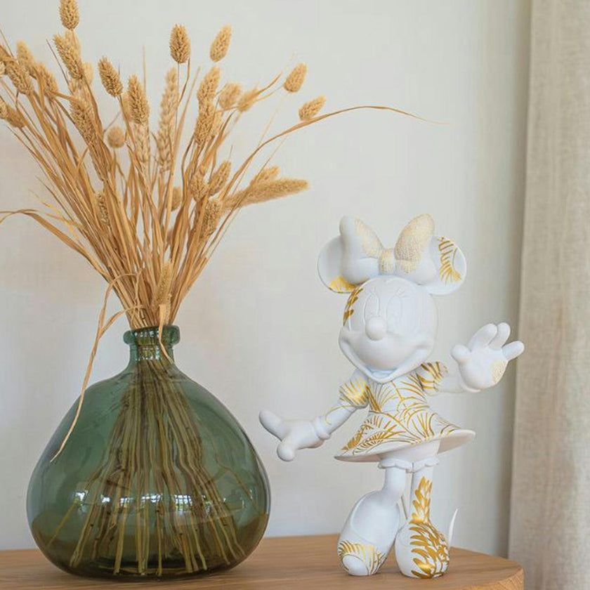 Minnie STAR STYLE White & Gold 12in