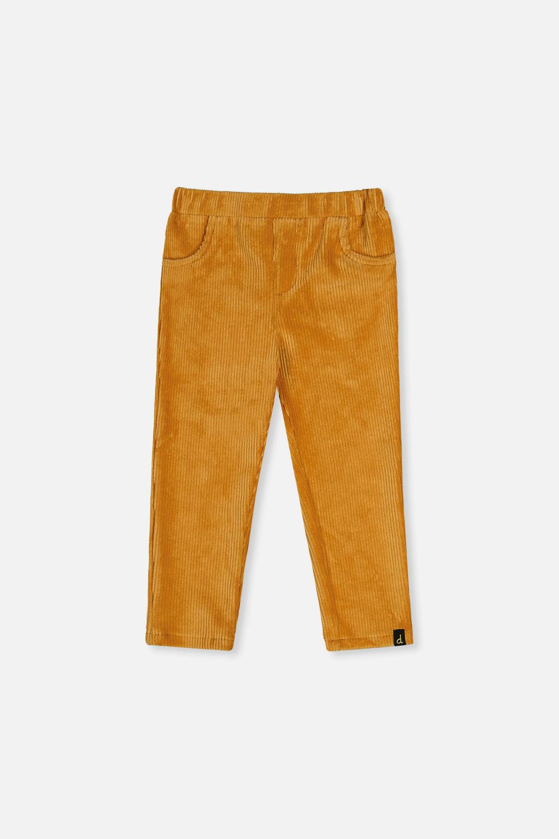 Stretch Velour Treggings Yellow