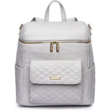 Monaco Diaper Bag | Stone Grey