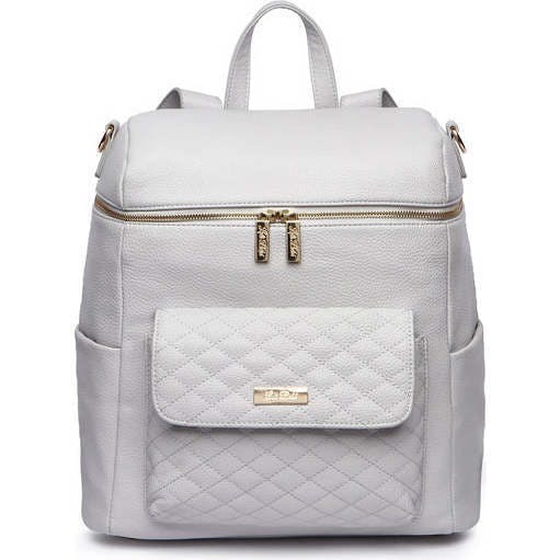 Monaco Diaper Bag | Stone Grey