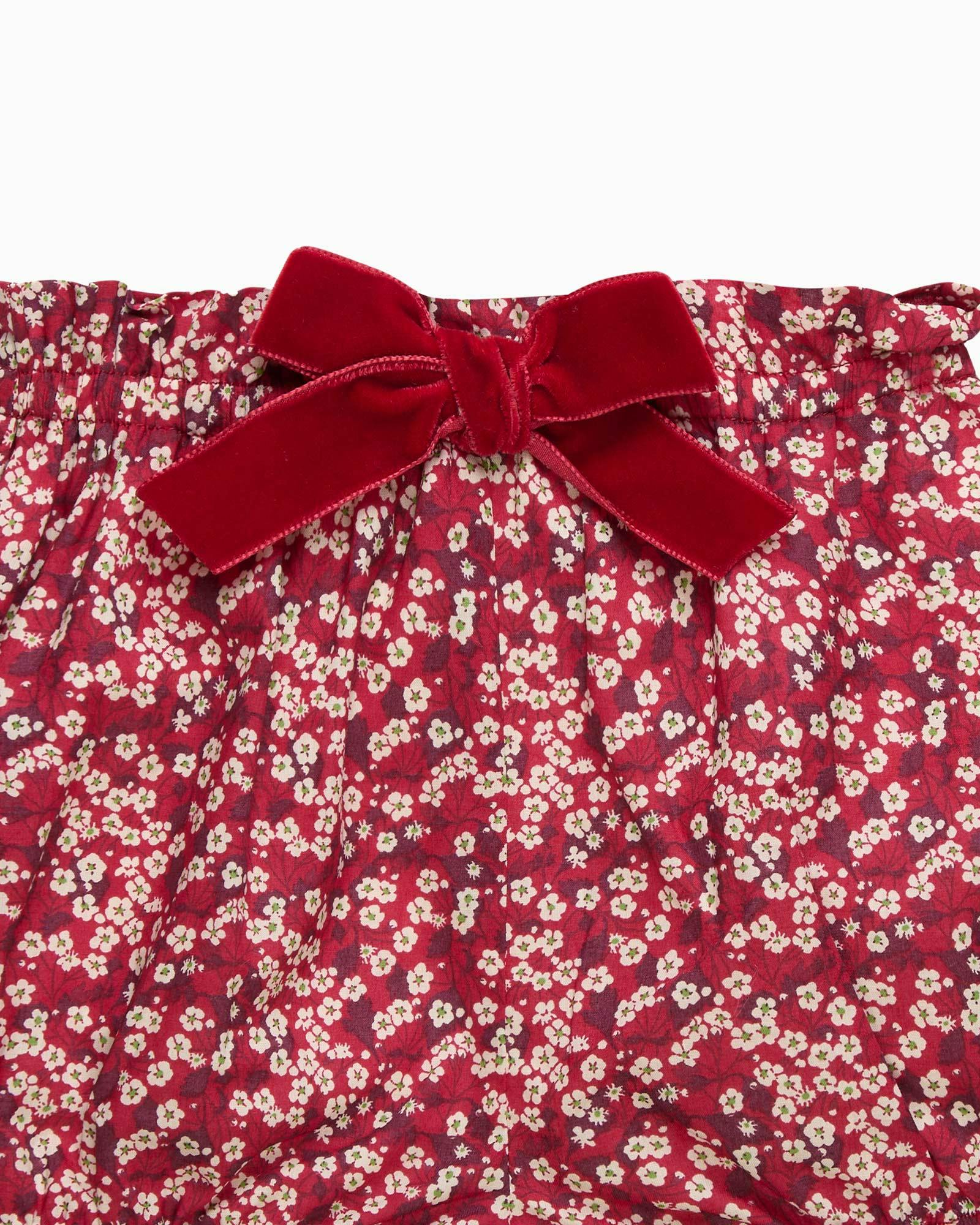 Baby Bloomers in Red Mitsi Valeria