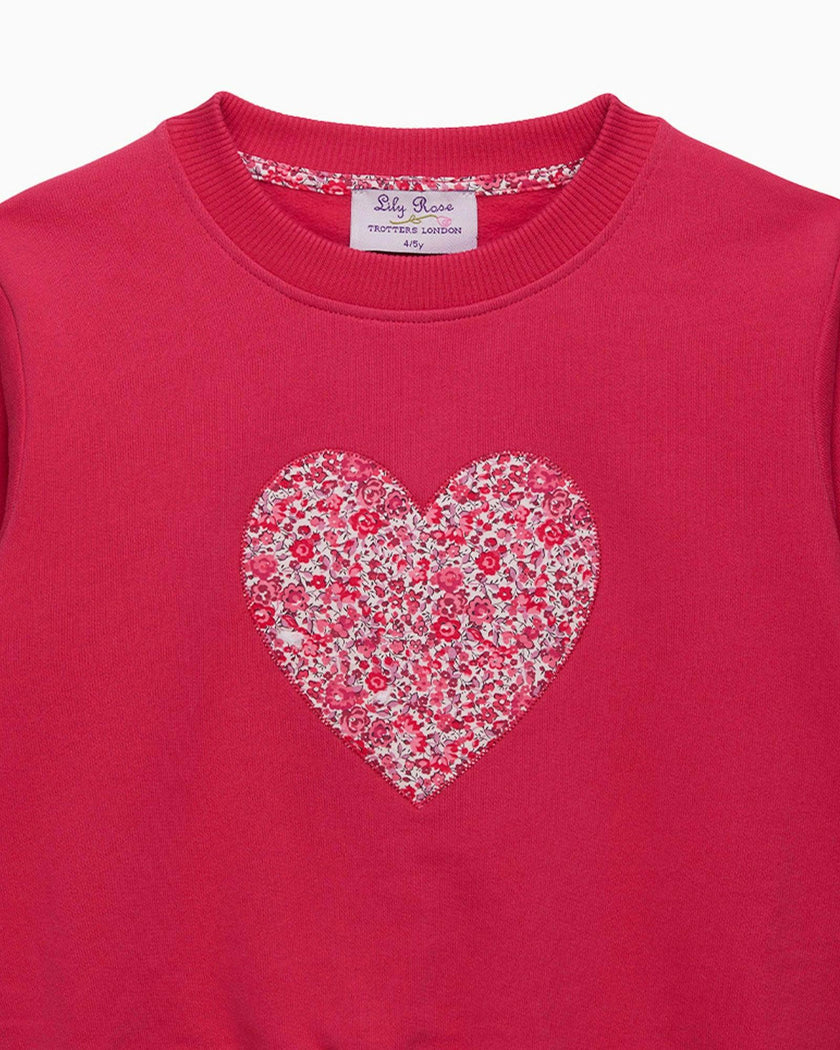Emma & Georgina Heart Sweatshirt
