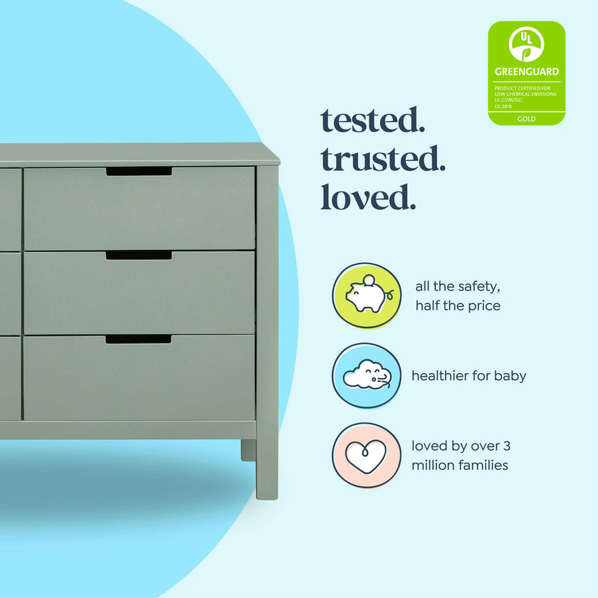 Carter's Colby 6-Drawer Dresser