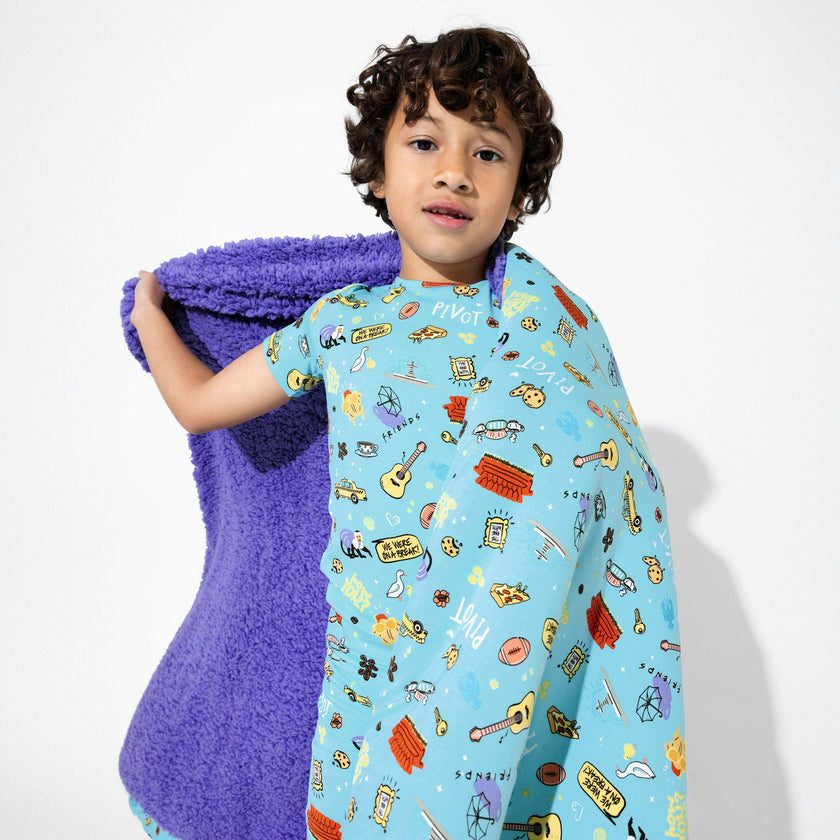 FRIENDS™: Central Perk Bamboo Kids Pajama Short Set
