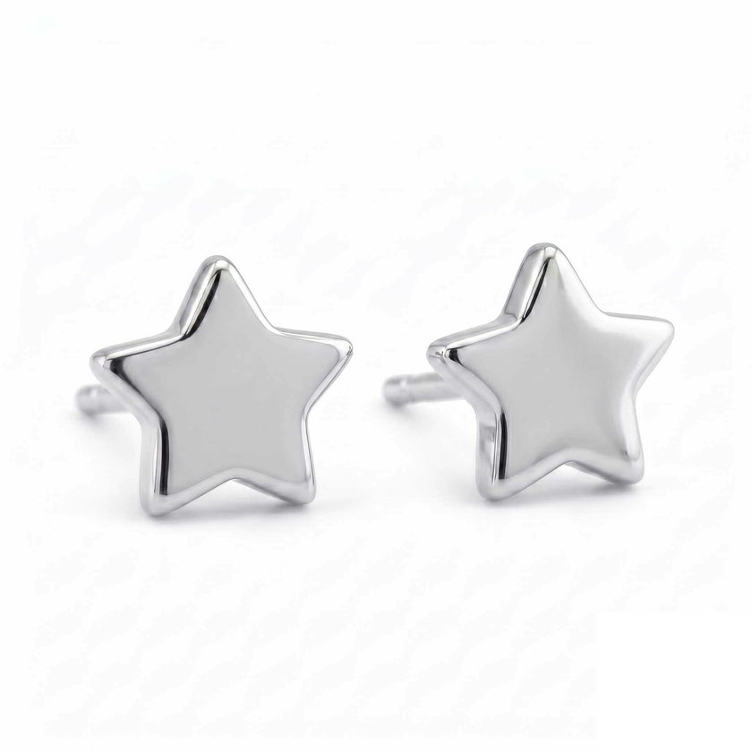 Tiny Star Stud Earrings