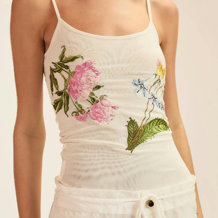 Wildflower Embroidered Cami