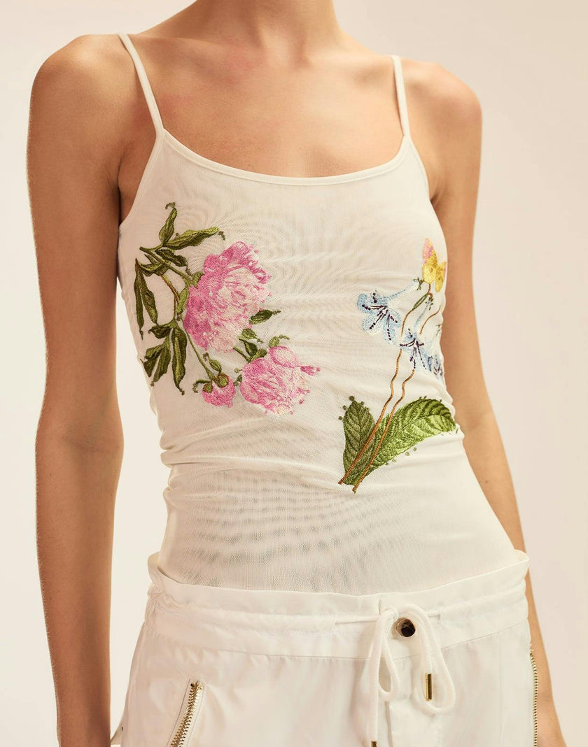 Wildflower Embroidered Cami