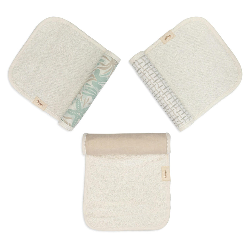 Cove Beach Life Cotton Burp Cloth (Set of 3)