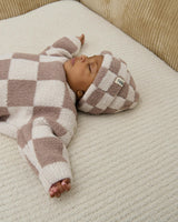 Boxy Sweater • Checkers Fuzzy