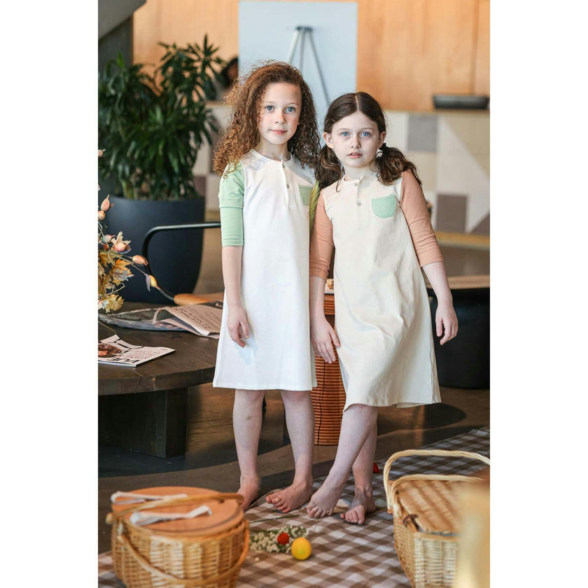 Sunshine Rainbows 3/4 Sleeve Dress