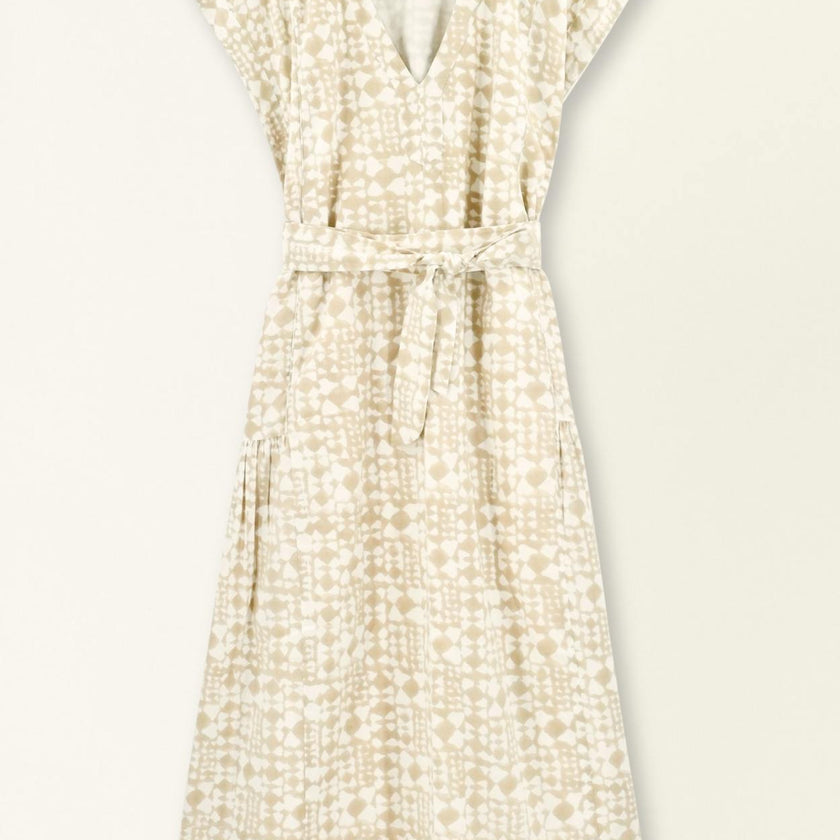 Oaxaca Dress in Sandcastle