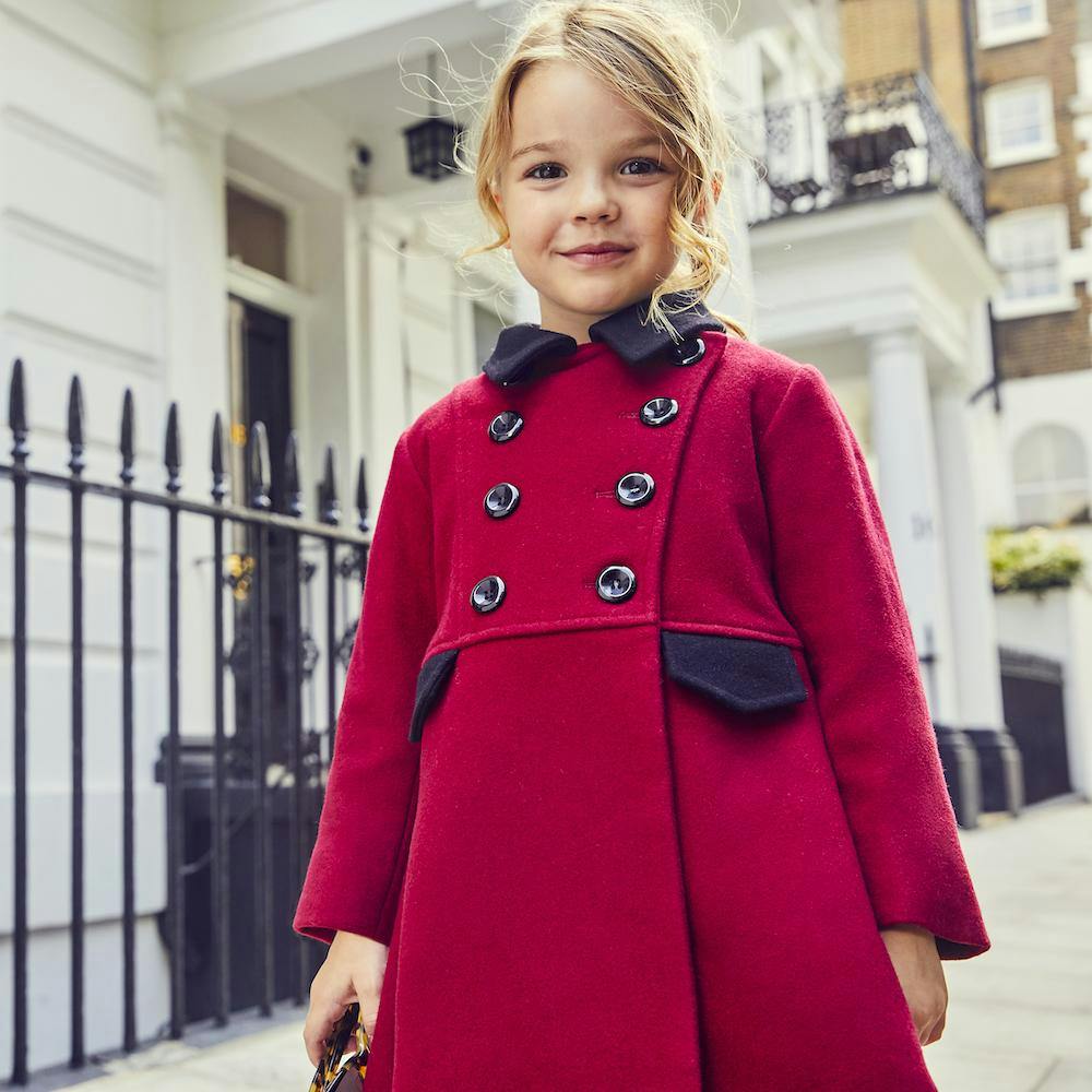 Piccadilly Dress Coat - Theatrical Red