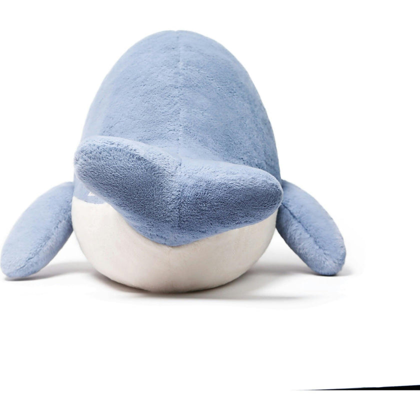 McHugs Big-Headed Whale 22" — Soft Weighted Cuddle Stuffed Animal